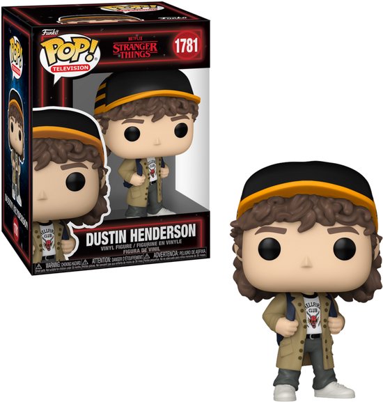 Figurine Vinyl POP! Stranger Things - Dustin Henderson n° 1781