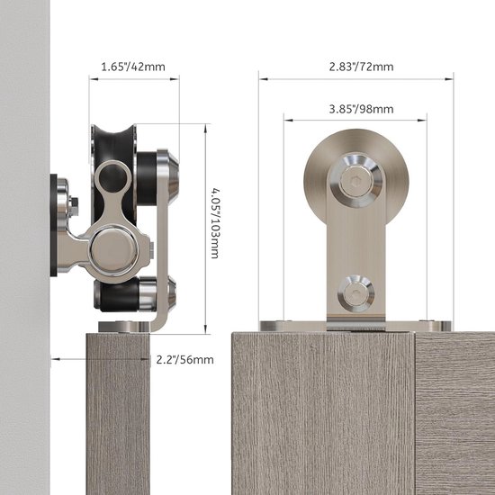 Installatie van op maat gemaakte houten zwarte schuifpui - FT Kozijnen