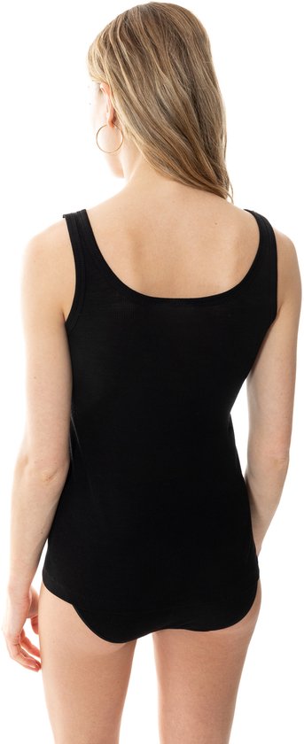 Mey Chemise Wool Love Rib Dames 65014 3 noir L/XL
