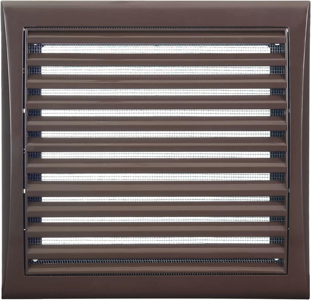 Ventilatierooster 193mm x 188mm - Slagvast ABS-Kunststof met Insectbescherming