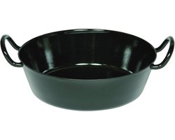 Schnitzelpan 28 cm - Multifunctionele Kookpan met Twee Handgrepen