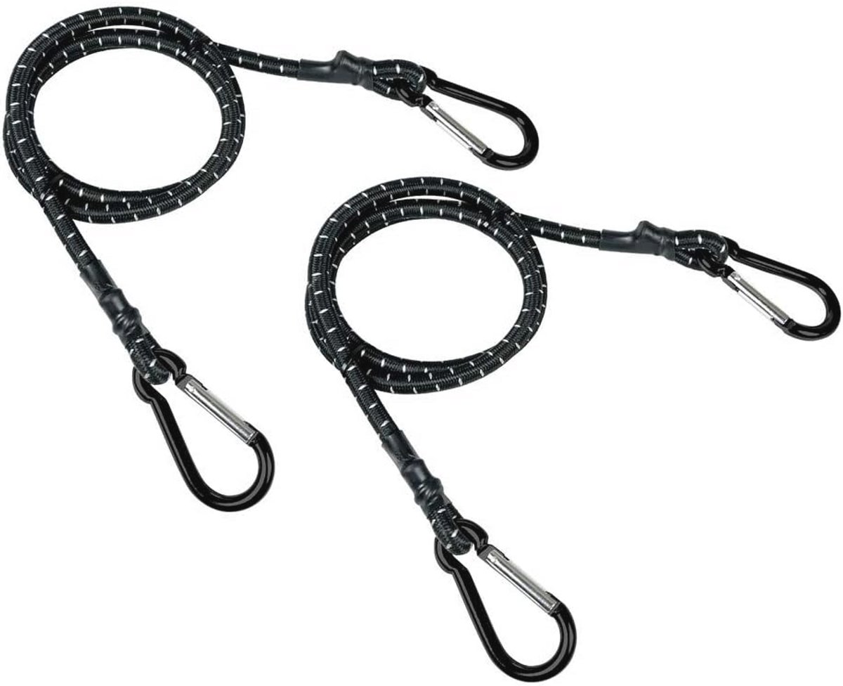 Elastische Snap-Haak Set van 2 voor Touw