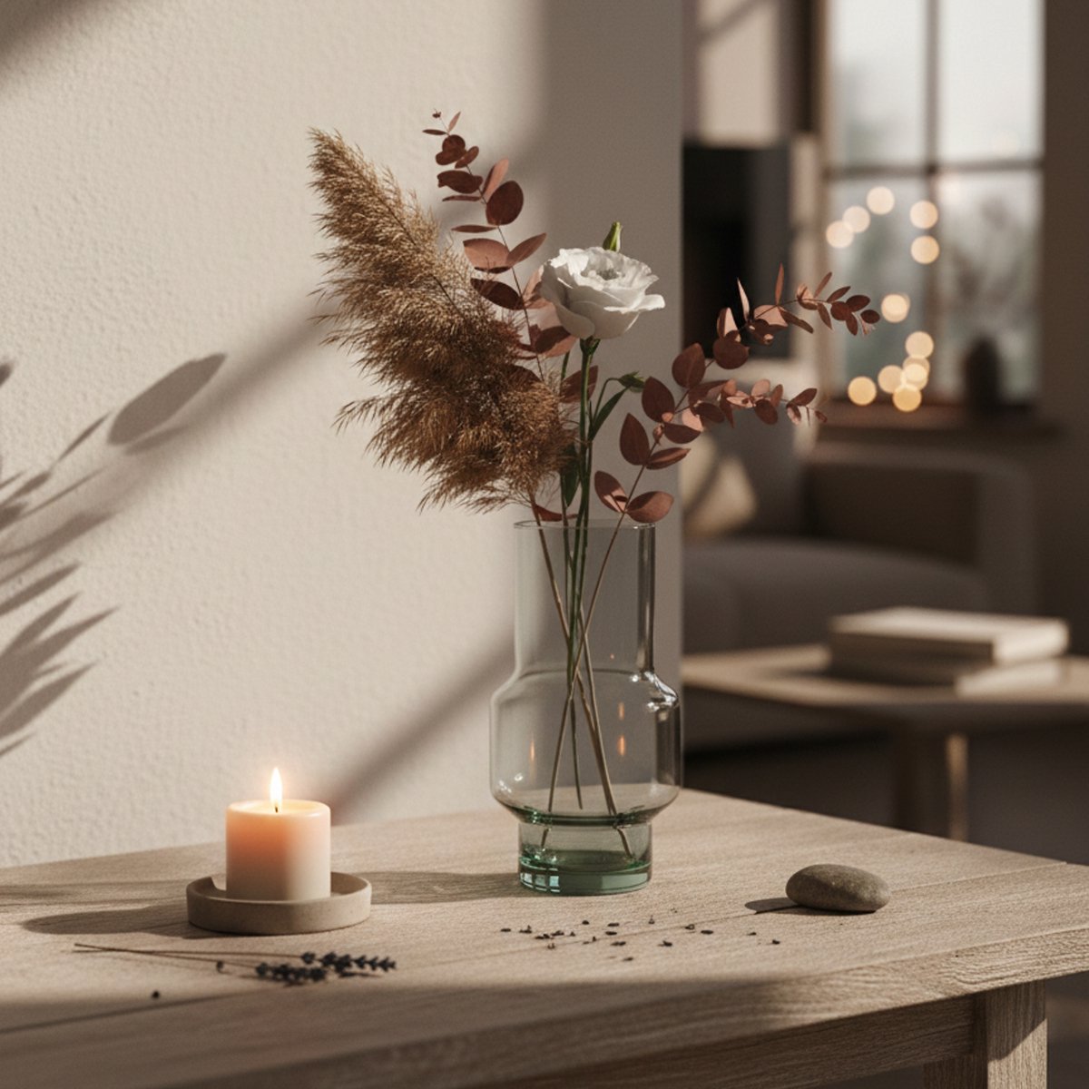 Vaas Pablo | Gerecycled Helder Glas | Cilindrisch met Bolling