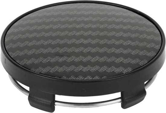 ABSOPRO Wielnaafdopjes – 68 Mm Buitendiameter, Zwart – Universele Beschermers Voor SUV, Truck & Auto – Set Van 1