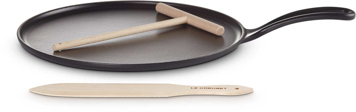 Le Creuset Pannenkoekpan Mat Zwart Ø 27cm