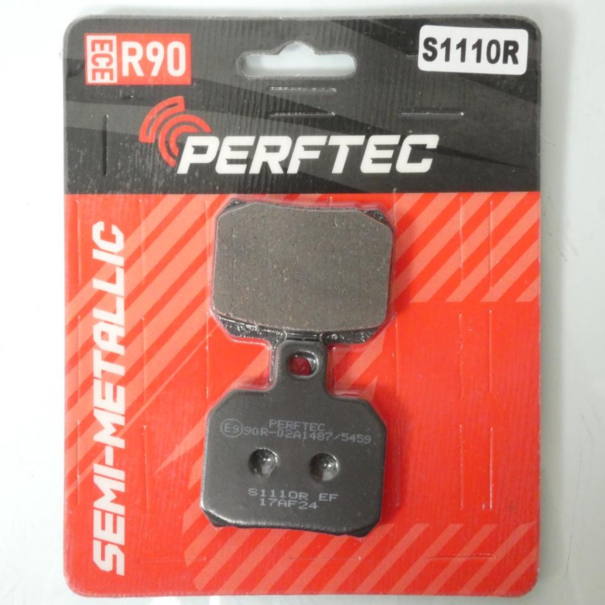 Plaquette de frein Perftec pour Scooter Derbi 125 GP1 2007 à 2010 AV / AR Neuf