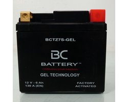 Batterie SLA BC Battery pour Moto Sherco 450 SE I 4T ENDURO 2012 à 2013 YTZ7S / 12V 6Ah Neuf