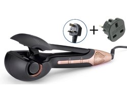 BaByliss Wave Secret Air Curl Secret Automatische Krultang C1900U – Uniek Cool Air Smart Systeem – Golven/Losse Krullen – Grote Krulkamer – UK stekker