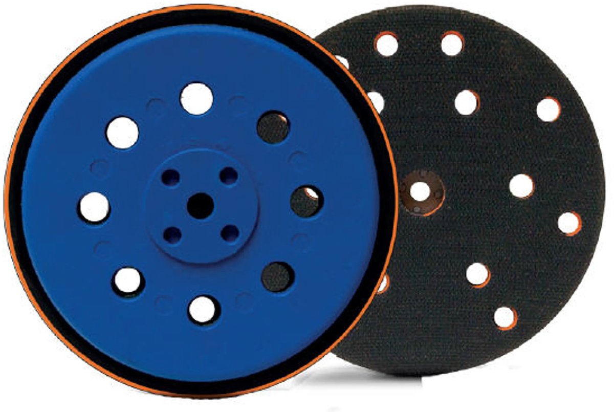 FINIXA Schuurpad & Steunschijf 125mm met 8 gaten - Medium