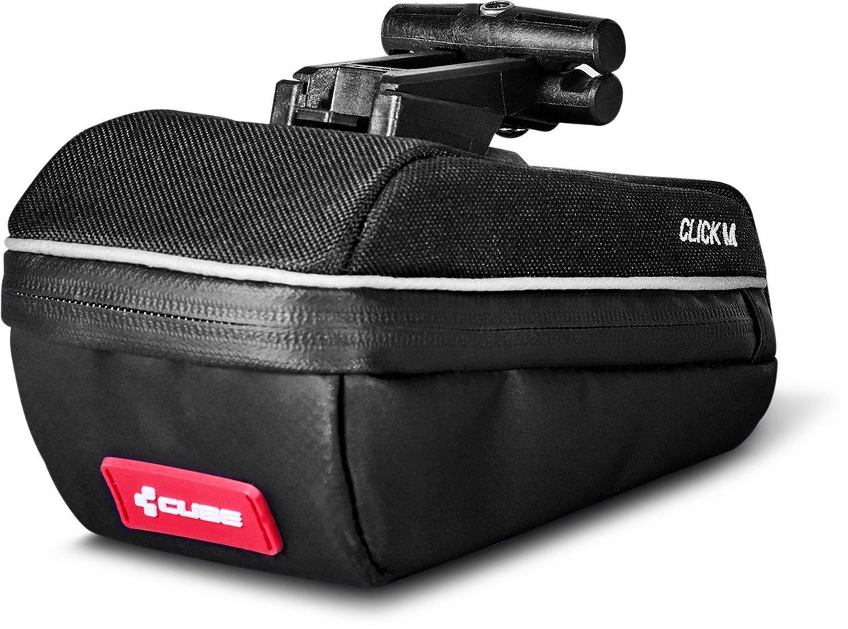 CUBE Zadel Tas CLICK M BLACK