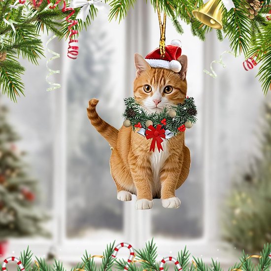 Kim Haskins - Kerst Katten, Geschenktas Medium - Galerie Chat Noir