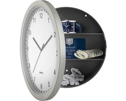 Wandklok met Verborgen Kluis voor Waardevolle Spullen