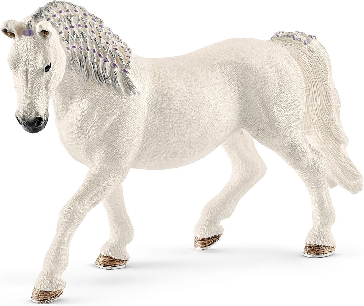 Realistisch Paardenfiguur Lipizzaner Merrie Wit - Speelgoedpaard voor Kinderen