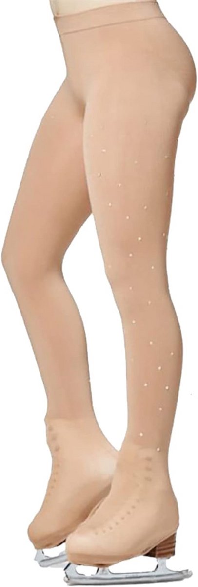 Thermo Panty voor Kunstschaatsen en Skaten met Strass Steentjes - Warm en Duurzaam