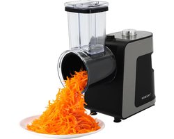 Elektrische Groentesnijmachine 1000W met 10 Reservemessen voor Diverse Snijtaken