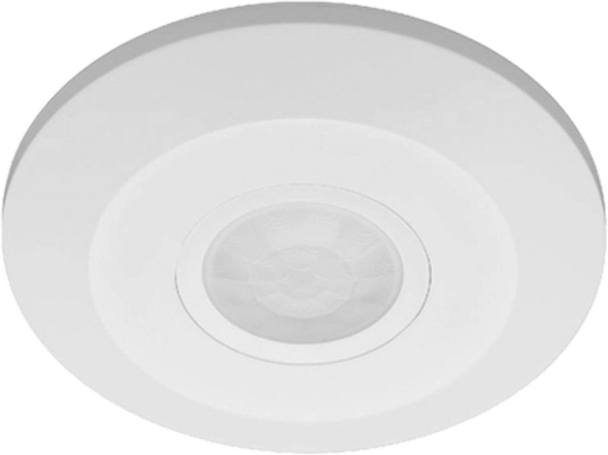 Draadloze Bewegingsmelder PIR voor Binnen 360 Graden Wit