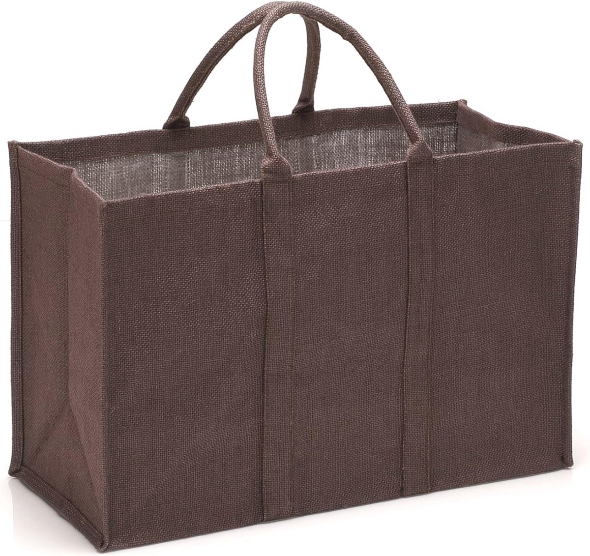 Multifunctionele Jute Bag Chocoladebruin 72L