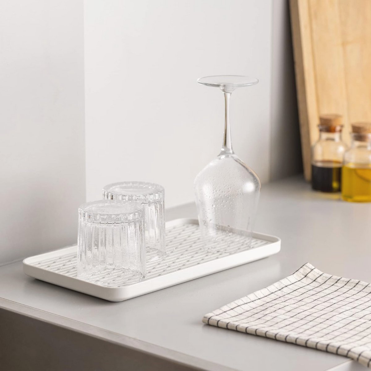 Set van 2 Drupgoten 31 x 17,5 cm - Ideaal voor Bekers, Glazen, en Koffiemachines