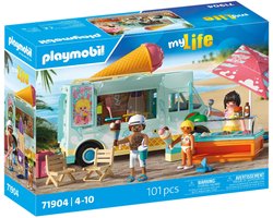 PLAYMOBIL My Life: IJscowagen met surfshop - 71904