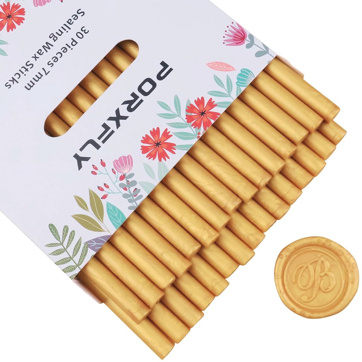 30 Stuks 7mm Verzegelende Wassticks voor Lijmpistool - Perfect voor Huwelijksuitnodigingen en Geschenkverpakking