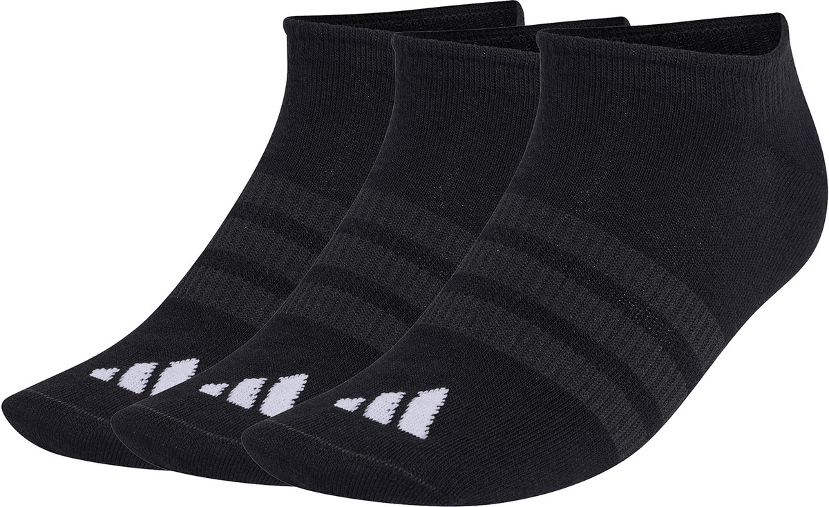 Adidas Thin&Light Sokken Senior 3-pack Zwart