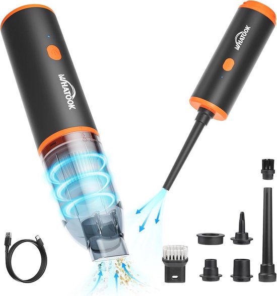 Draagbare Elektrische Stofblazer en Stofzuiger met Krachtige Motor voor Huishouden en Outdoor Gebruik