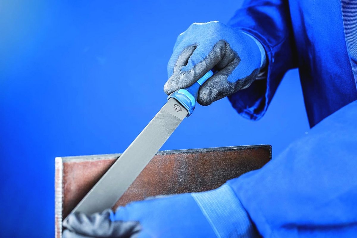 Werkplaatsvijl platte stomp 150 mm - perfecte vijl voor fijnbewerking