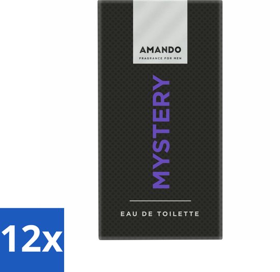 Amando Mystery Eau de Toilette 50 ml - Voordeelverpakking - 12 stuks