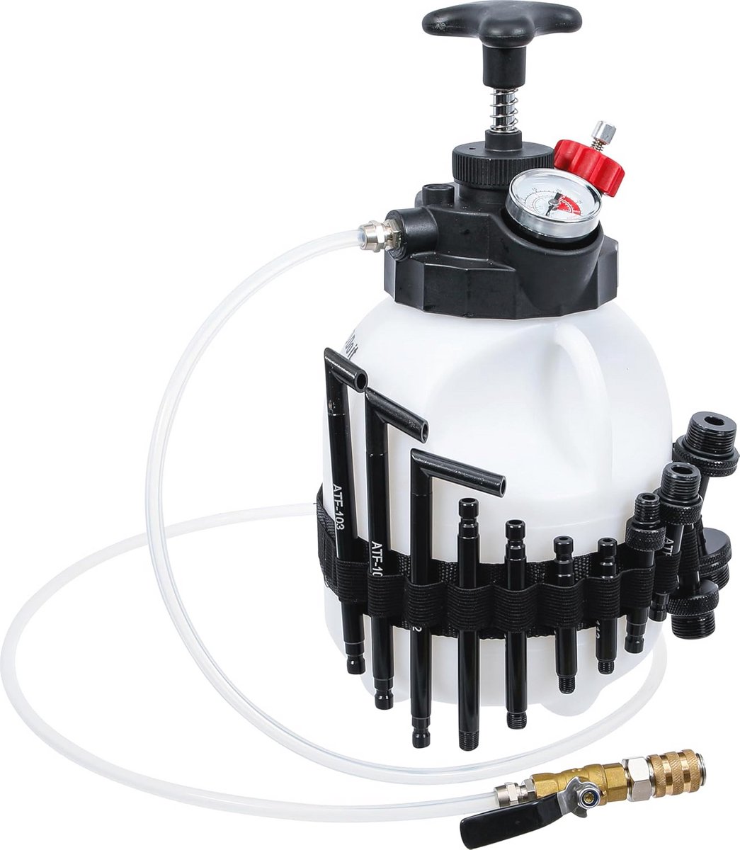 Olievuller met Handpomp en 12 Adaptoren - 3 Liter