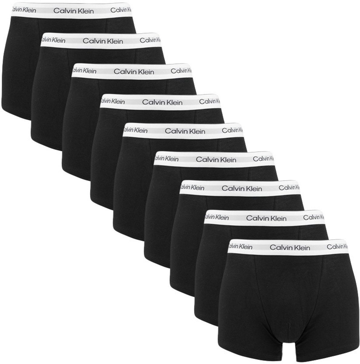 Calvin Klein heren icon 9P boxer trunks zwart