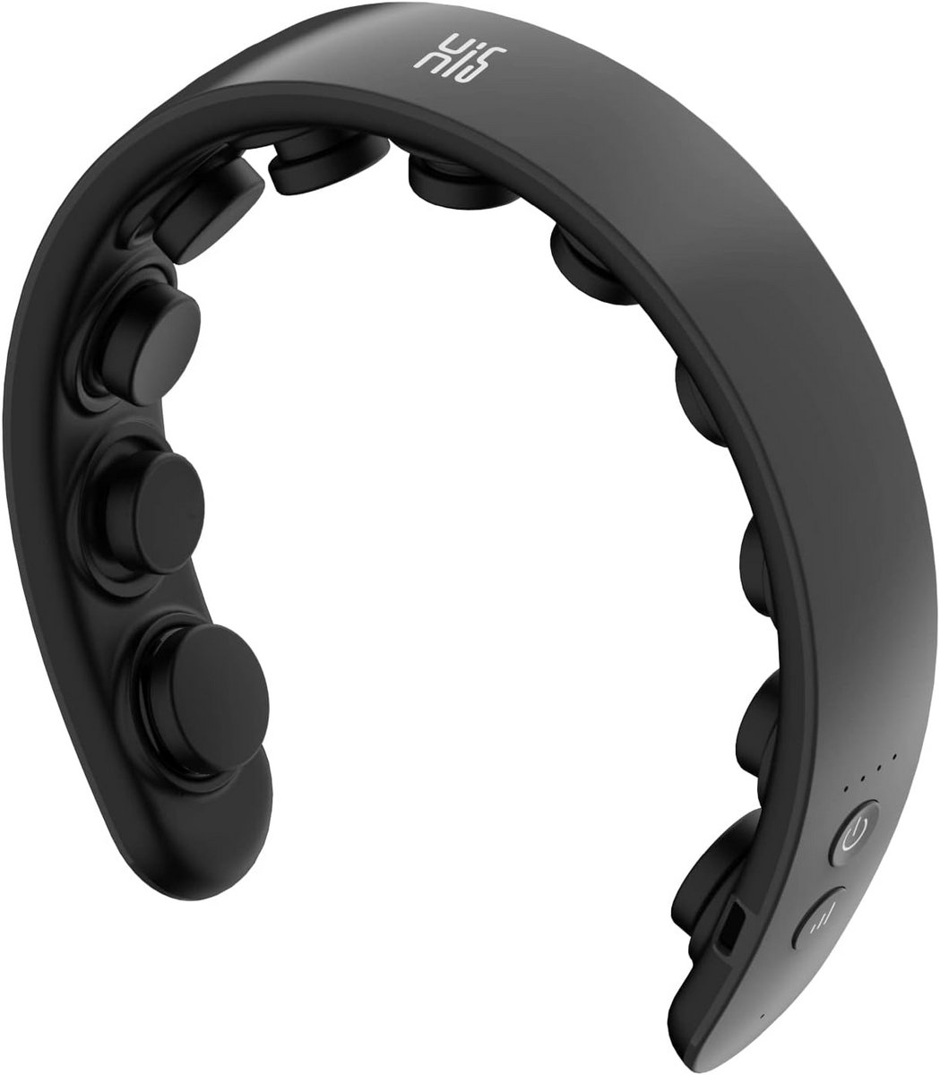 Slanke Hoofdmassager met Vibraties en Meerdere Instellingen - Lichtgewicht en Effectief