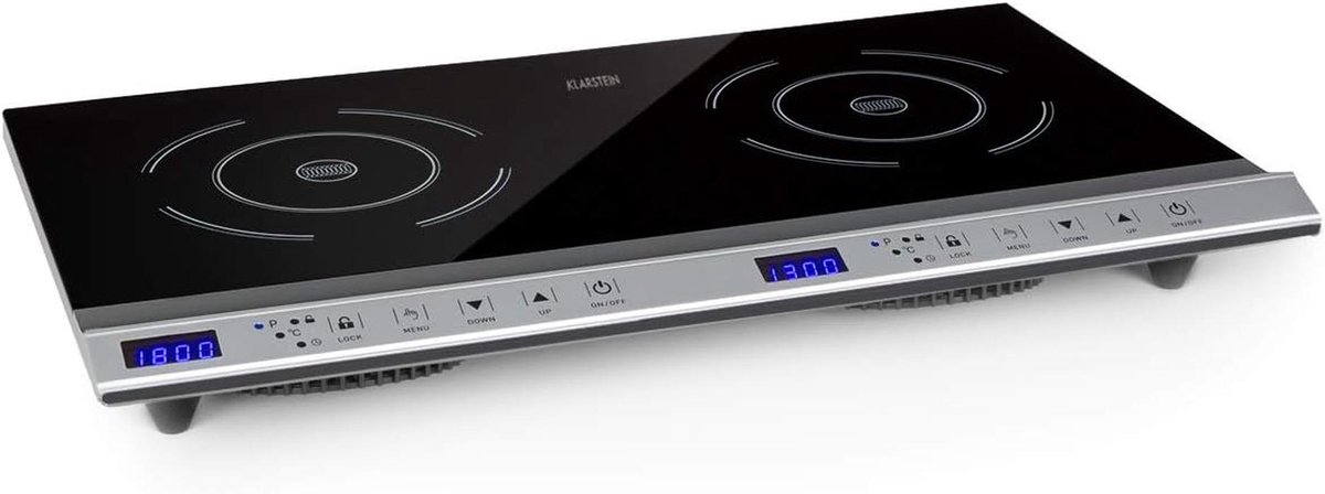 Dubbele Inductiekookplaat 3100 Watt Met Touch Control