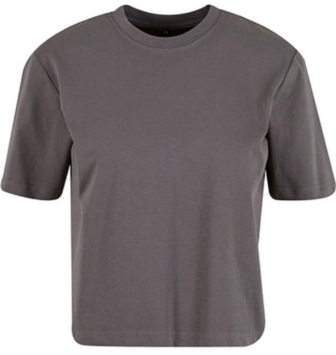 Build Your Brand - Sorona Regular Boxy Dames T-Shirt - Magnet maat S