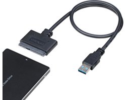 SATA naar USB kabel - 2,5" SATA III harde schijf adapter - extern converter voor SSD/HDD datatransfer