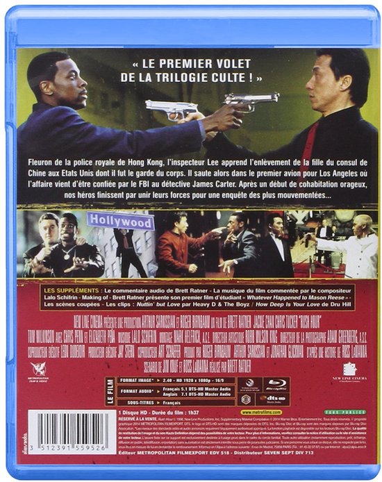 Rush Hour - Blu-ray Film — afbeelding 2