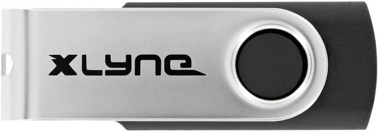 Xlyne USB-stick Retail 8 GB Zwart/zilver 7600800 USB-C