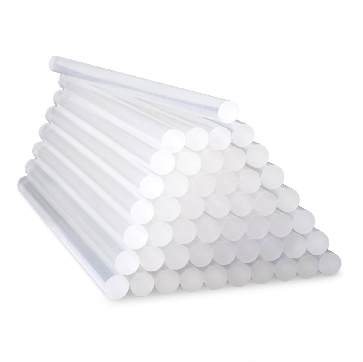 Extra Lange Lijmsticks Type H - Transparant - Verpakking van 50, 150 x 7 mm