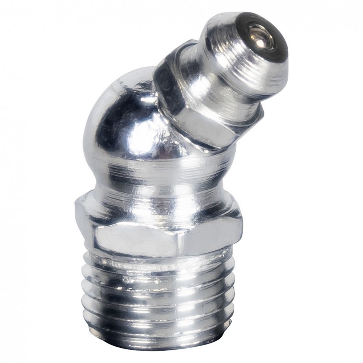 5x Smeernippel – M10x1 – 45 graden