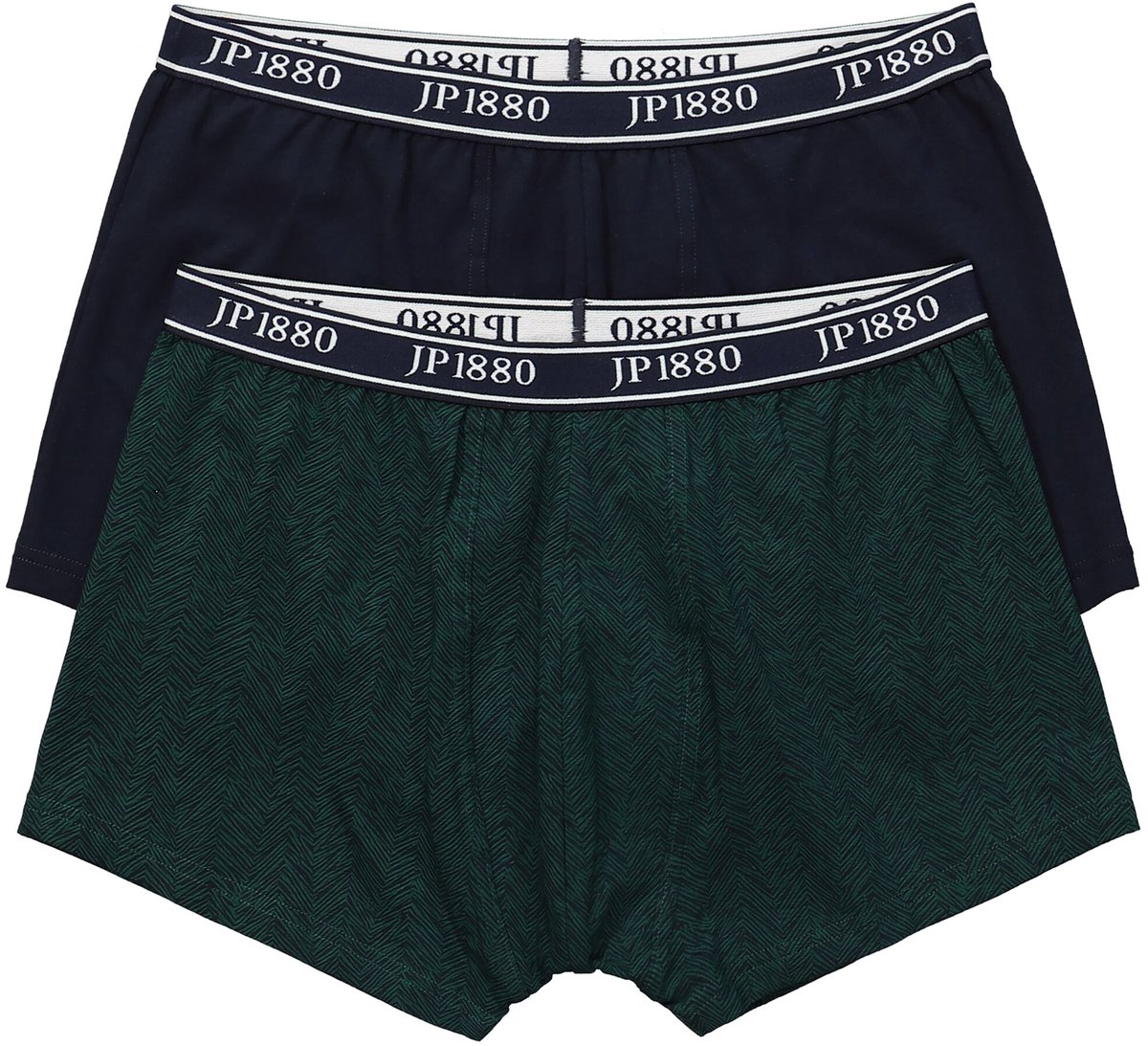 JP 1880 - Heren - Heupbroekjes FLEXNAMIC® set van 2 onderbroek - Jungle groen - Maat XXL