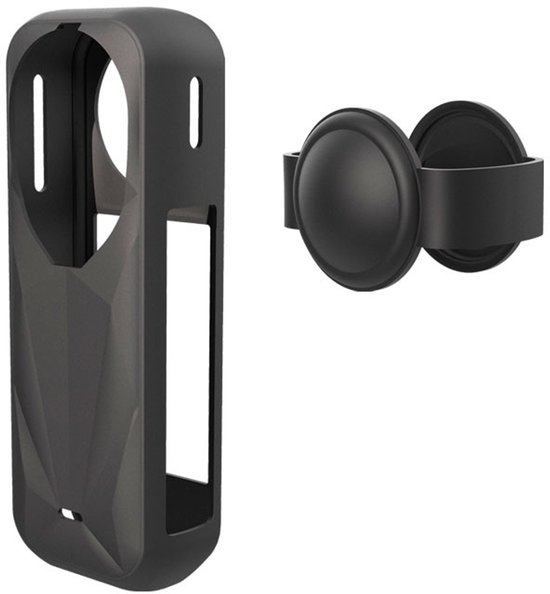 Beschermhoes voor Insta360 X4, siliconen zachte hoes voor panoramische actiecamera, beschermende accessoires voor sportcamera, antislip anti-kras