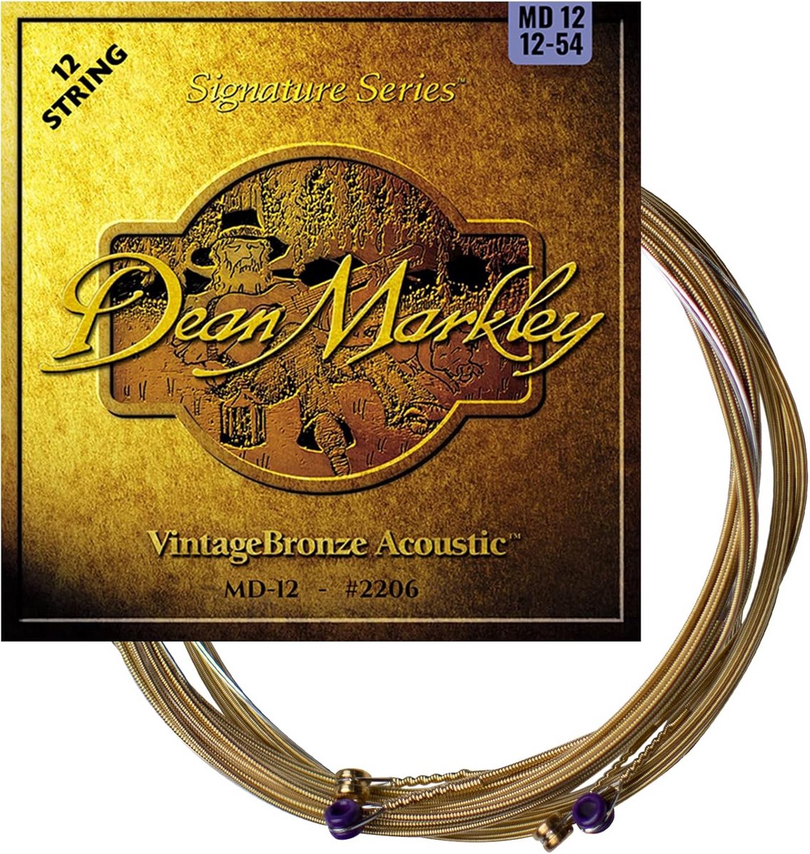 Akoestische Gitaar Snaren Set 12-snarig - Medium Spanning