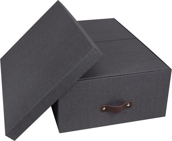 Rotho Jive Opbergboxen Set Van 3 Opbergdozen 10 L Me Deksel Kunststof Pp Gerecycled Groen Antraciet 3 X 10 L 36 5x26 5x13cm 1099420576