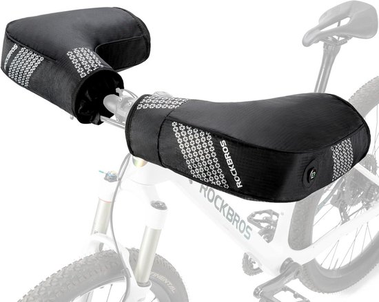 Motorstuurwarmers – Winddichte, Waterdichte Handschoenen Voor Fiets, Motor, ATV & Snowscooter | Met Reflecterende Strepen