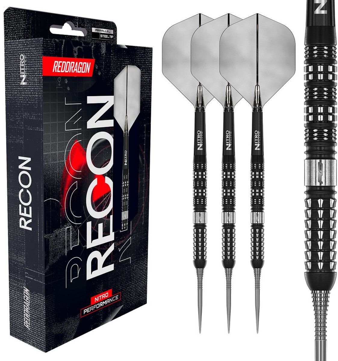 Red Dragon Recon Parallel 90% - Dartpijlen