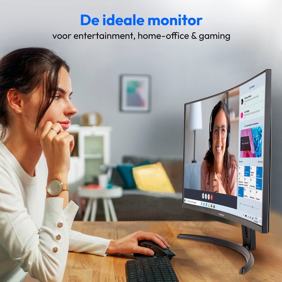 MEDION AKOYA P52710 (MD 22010) Curved Monitor 27 Zoll Full HD mit integrierten Lautsprecher für MEDION AKOYA P52710 (MD 22010) Curved Monitor 27 Zoll Full HD mit integrierten Lautsprecher für