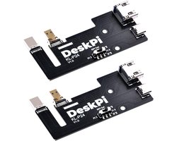 Micro HDMI naar HDMI adapter board voor Raspberry Pi 5 en 4B