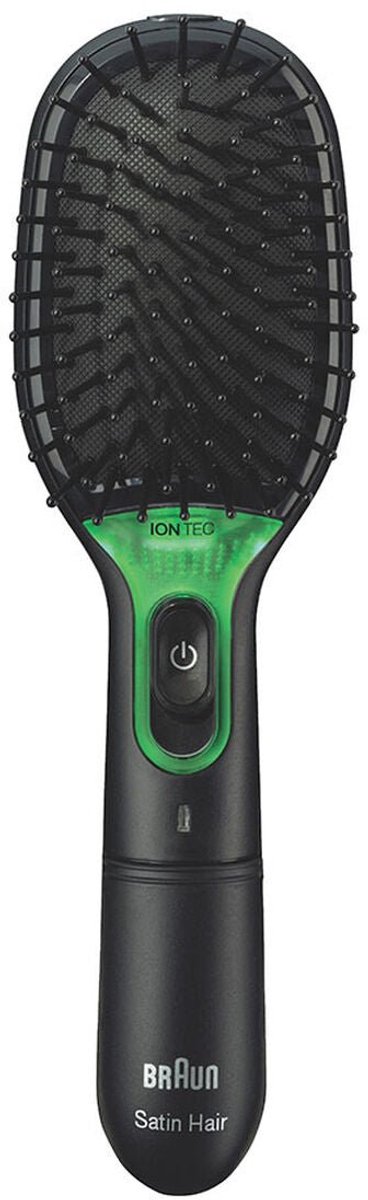 Braun Satin Hair 7 Brush BR710E Haarborstel - IONTEC technologie tegen pluis - Zwart