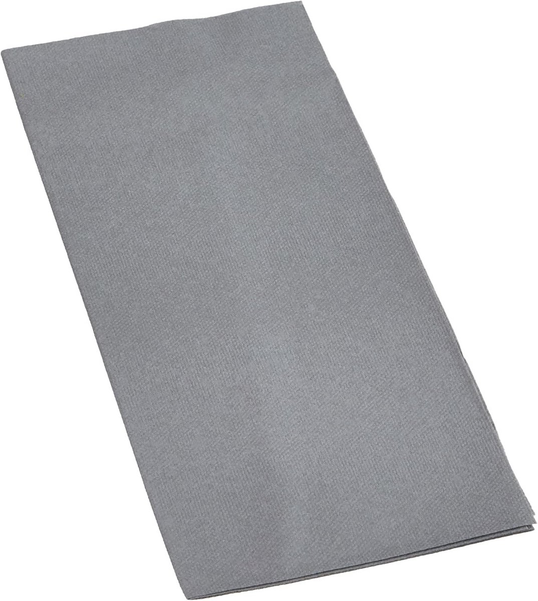 Airlaid servetten 1/8 vouw, 39x40cm, grijs, 50 stuks