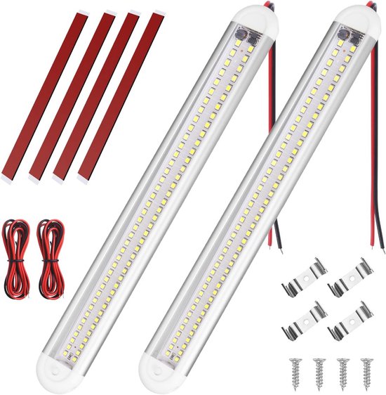 Bande LED Éclairage intérieur 120 LED 12 V pour voiture, Camper et