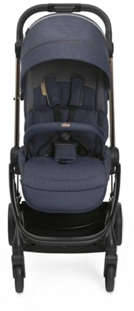 Lichte en compacte modulair kinderwagen van 0 tot 4 jaar - Opvouwbaar, kantelbare rugleuning, zonnekap en paraplu